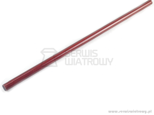 Płaszcz lufy carbon kolor czerwony