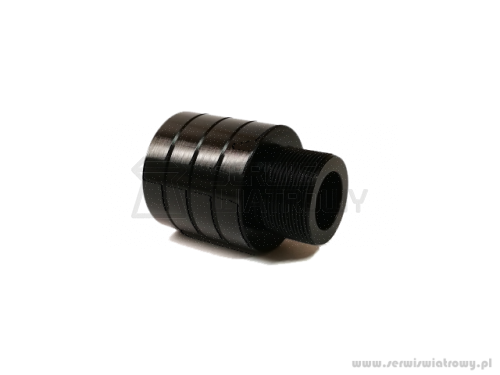 Usługa anodowania komory reduktora 7,5J na kolor czarny, Walther