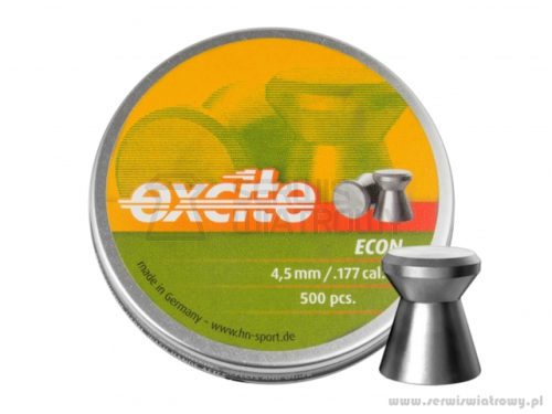 Śrut diabolo H&N Excite Econ Glatt II 4,5/500