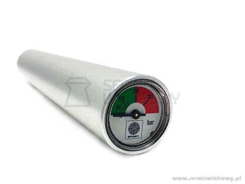 Kartusz /zbiornik pistoletowy 200 bar Steyr Srebrny