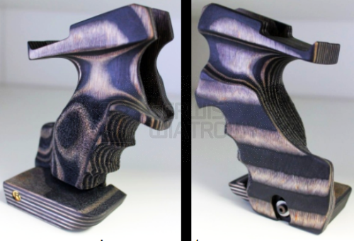 Colour Pack rękojeści pistoletu Rink-Formgriffe czarno-szary laminat