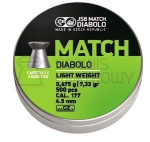 Śrut JSB Match Light Weight 4,49 / 500szt. 