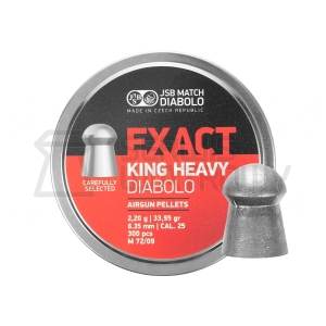 Śrut JSB Exact King Heavy 6,35 mm / 300szt. 