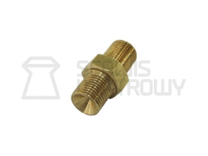 Złącze / Adapter gwint (męski-męski) tzw. ''beczka''